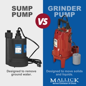 Sump Pump Vs. Grinder Pump – What’s the difference?